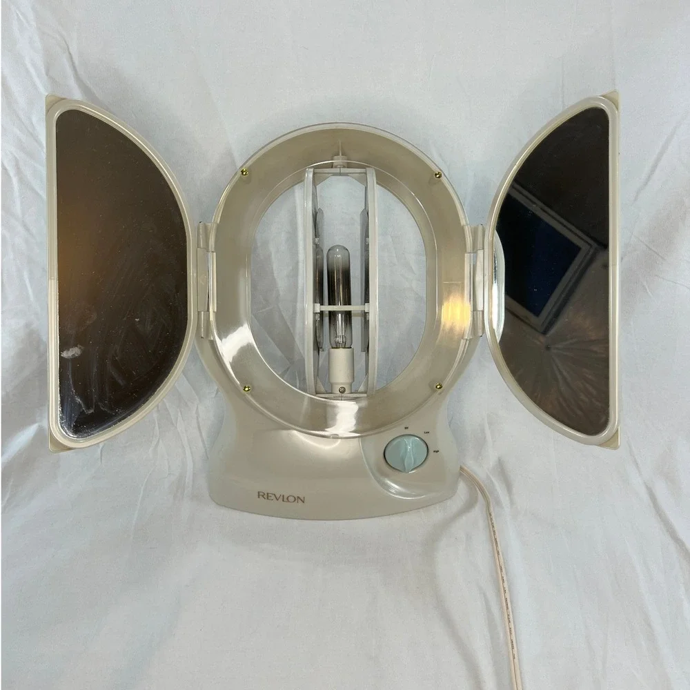 Vintage Revlon Lighted Vanity Makeup‎ Mirror RV-964 Adjustable Beauty Mirror